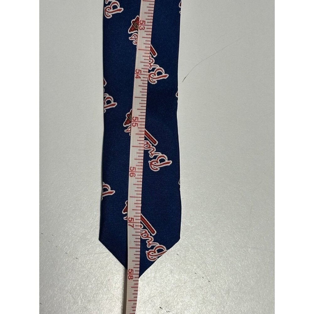Atlanta Braves  Men's Silk Necktie MLB Baseball Limited  Giveaway Father's Day - Picture 5 of 6